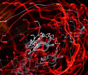 Preview wallpaper light, lines, freezelight, long exposure, abstraction