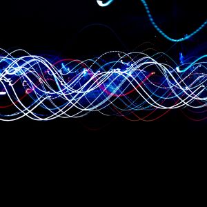 Preview wallpaper light, lines, freezelight, long exposure, glow, abstraction