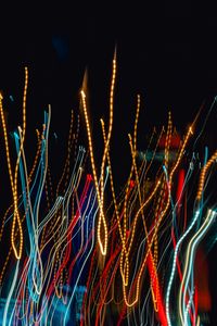Preview wallpaper light, lines, freezelight, long exposure, blur, abstraction
