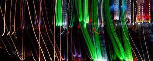 Preview wallpaper light, lines, freezelight, blur, abstraction, long exposure