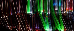 Preview wallpaper light, lines, freezelight, blur, abstraction, long exposure