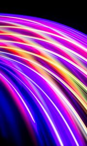 Preview wallpaper light, lines, freezelight, neon, abstraction