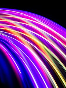 Preview wallpaper light, lines, freezelight, neon, abstraction