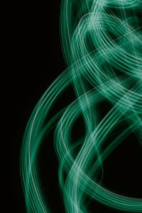 Preview wallpaper light, lines, freezelight, blur, abstraction, green