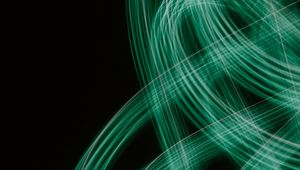 Preview wallpaper light, lines, freezelight, blur, abstraction, green