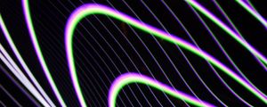 Preview wallpaper light, lines, freezelight, distortion, bends, abstraction
