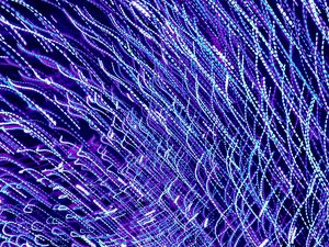 Preview wallpaper light, lines, freezelight, long exposure, abstraction, purple