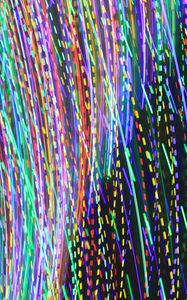 Preview wallpaper light, lines, freezelight, long exposure, colorful, abstraction