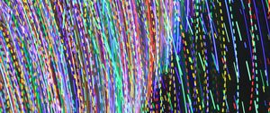 Preview wallpaper light, lines, freezelight, long exposure, colorful, abstraction