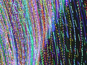 Preview wallpaper light, lines, freezelight, long exposure, colorful, abstraction