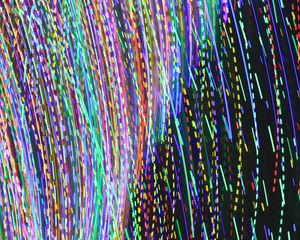 Preview wallpaper light, lines, freezelight, long exposure, colorful, abstraction