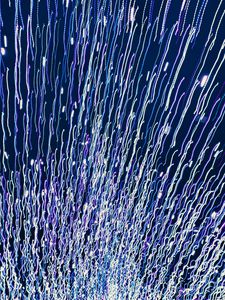 Preview wallpaper light, lines, long exposure, abstraction, blue