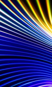 Preview wallpaper light, lines, neon, abstraction