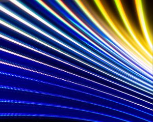 Preview wallpaper light, lines, neon, abstraction