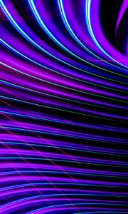 Preview wallpaper light, lines, neon, freezelight, abstraction, purple