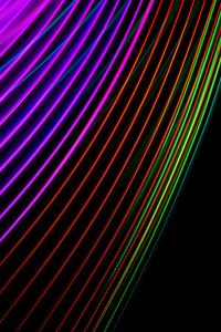 Preview wallpaper light, lines, neon, abstraction, colorful