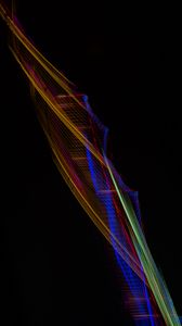 Preview wallpaper light, long exposure, freezelight, colorful, abstraction