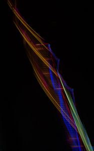 Preview wallpaper light, long exposure, freezelight, colorful, abstraction