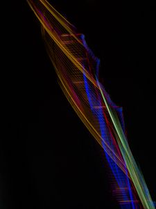 Preview wallpaper light, long exposure, freezelight, colorful, abstraction
