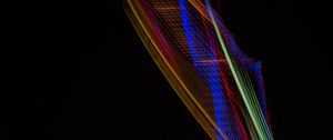 Preview wallpaper light, long exposure, freezelight, colorful, abstraction