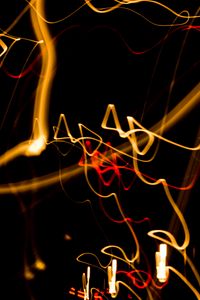 Preview wallpaper light, movement of light, long exposure, wavy, pattern