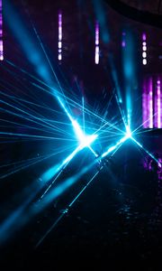 Preview wallpaper light, rays, glow, dark