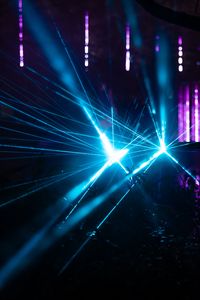 Preview wallpaper light, rays, glow, dark