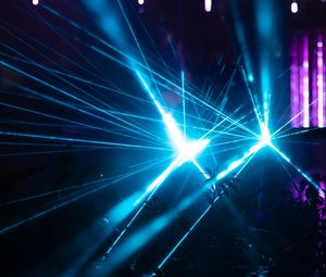 Preview wallpaper light, rays, glow, dark