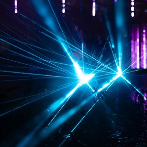 Preview wallpaper light, rays, glow, dark