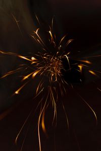 Preview wallpaper light, sparks, lines, abstraction