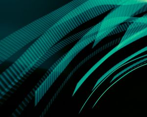 Preview wallpaper light, stripes, abstraction, green