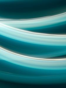Preview wallpaper light, stripes, curves, blur, abstraction, blue