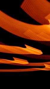 Preview wallpaper light, stripes, orange, abstraction