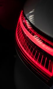 Preview wallpaper light, taillight, red, optics, closeup, car