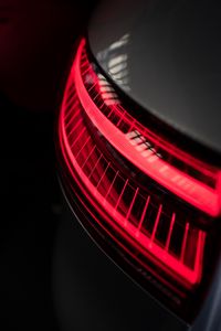 Preview wallpaper light, taillight, red, optics, closeup, car