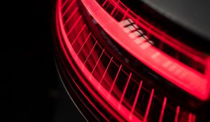 Preview wallpaper light, taillight, red, optics, closeup, car