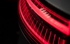 Preview wallpaper light, taillight, red, optics, closeup, car