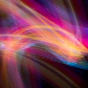 Preview wallpaper light, waves, long exposure, abstraction, colorful