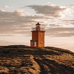 Preview wallpaper lighthouse, building, architecture, nature