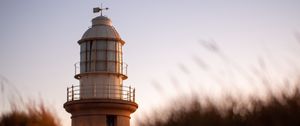 Preview wallpaper lighthouse, building, grass
