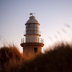 Preview wallpaper lighthouse, building, grass