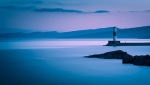 Preview wallpaper lighthouse, lake, grand marais, minnesota