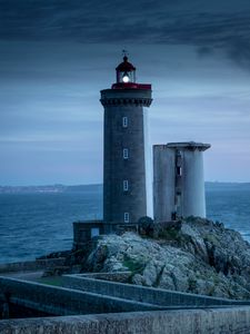 Preview wallpaper lighthouse, light, building, evening
