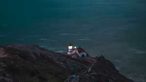 Preview wallpaper lighthouse, point reyes, inverness, united states