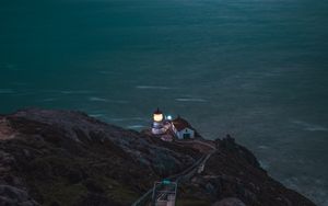 Preview wallpaper lighthouse, point reyes, inverness, united states