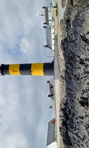 Preview wallpaper lighthouse, shore, buildings