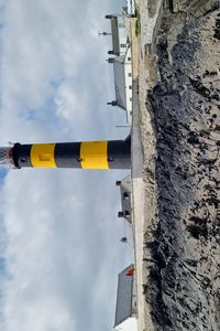 Preview wallpaper lighthouse, shore, buildings