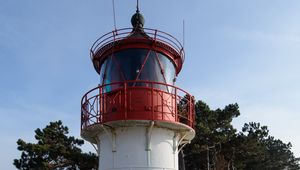 Preview wallpaper lighthouse, tower, beach, sand