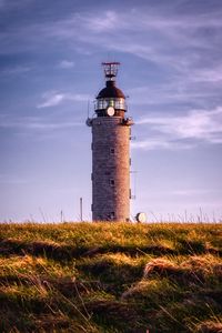Preview wallpaper lighthouse, tower, building, grass