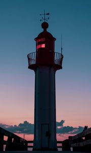 Preview wallpaper lighthouse, tower, night